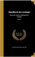 Handbuch der zoologie