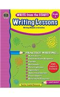 Write from the Start! Writing Lessons, Grade 3: Writing Models & Activities