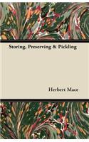 Storing, Preserving & Pickling