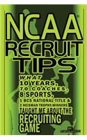 NCAA Recruit Tips
