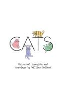Cats Whimsical Thoughts and Drawings: (English)