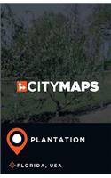 City Maps Plantation Florida, USA