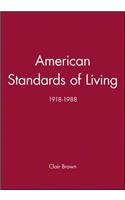 American Standards of Living