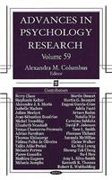 Advances in Psychology Research