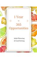 1 Year = 365 Opportunities
