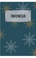 Indonesia: Ruled Travel Diary Notebook or Journey Journal - Lined Trip Pocketbook for Men and Women with Lines