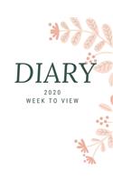 Diary 2020 Week To View