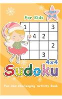 Sudoku For Kids Ages 4-8