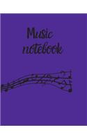 Blank Sheet Music Notebook, Notebook for Musicians, Music Composition Notebook: Ready to save your songs for the composer, students