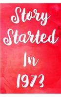 Story Started In 1973