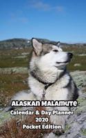 Alaskan Malamute Calendar & Day Planner 2020 Pocket Edition