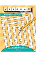 MARKRAH LETTER-ROW PUZZLES Literary Classics, Book 1