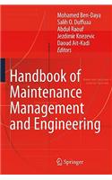 Handbook of Maintenance Management and Engineering