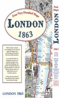 London Map 1863 (4 sheets)