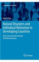 Natural Disasters and Individual Behaviour in Developing Countries