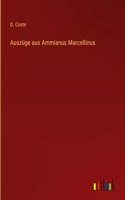 Auszüge aus Ammianus Marcellinus
