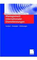 Management internationaler Dienstleistungen