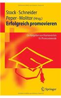 Erfolgreich Promovieren