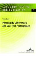 Personality Differences and Oral Test Performance