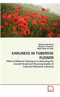 Earliness in Tuberose Flower