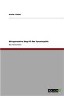 Wittgensteins Begriff des Sprachspiels