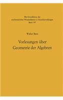 Vorlesungen Über Geometrie Der Algebren