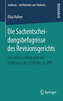 Die Sachentscheidungsbefugnisse Des Revisionsgerichts