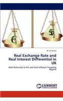 Real Exchange Rate and Real Interest Differential in UK