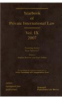 Yearbook of Private International Law, Volume IX