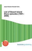 List of Desert Island Discs Episodes (1991-2000)