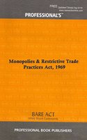 Monopolies & Restrictive Trade Practices Act, 1969 [Paperback] Professional