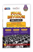 Educart CBSE Class 12 Final Revision Book for 2024 - Physics + Chemistry+ Mathematics + English Core (Includes Additional Sample Papers for 2023-24)