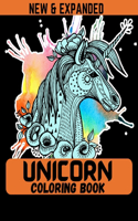 Unicorn Coloring Book (New & Expanded)