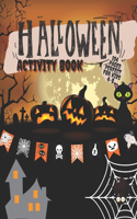 Halloween Activity Book for Kids Ages 4-8