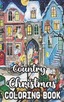Country Christmas Coloring Book