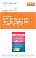 Mosby's Ob/Peds & Women's Health Memory Notecards - Elsevier eBook on Vitalsource (Retail Access Card)