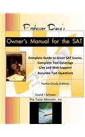 Professor Dave's Owner's Manual for the SAT