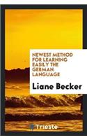 Newest Method for Learning Easily the German Language