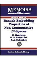 Banach Embedding Properties of Non-commutative L-p Spaces