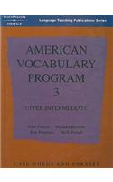 American Vocabulary Program 3