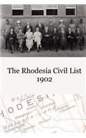 Rhodesia Civil Service List 1902