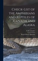 Check-list of the Amphibians and Reptiles of Canada and Alaska