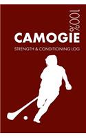 Camogie Strength and Conditioning Log: Daily Camogie Sports Workout Journal and Fitness Diary For Player and Coach - Notebook