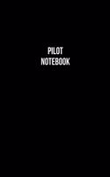 Pilot Notebook - Pilot Diary - Pilot Journal - Gift for Pilot