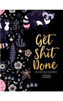 Get Shit Done Budgeting planner daily weekly & monthly 2020