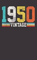 VINTAGE 1950 Notebook Journal