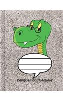 Composition Notebook: Dinosaur Composition Notebook for School . WORKBOOK Students, Kids. For Home, School or College