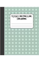 Primary Composition Notebook: Grades K-2. Kindergarten to Early Childhood. 100 Handwriting Practice Pages. 8 x 10