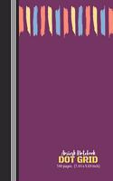 Amiesk Notebook - Dot Grid Notebook - 140 pages (7.44 x 9.69 inch)