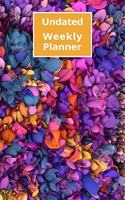 Undated Weekly Planner